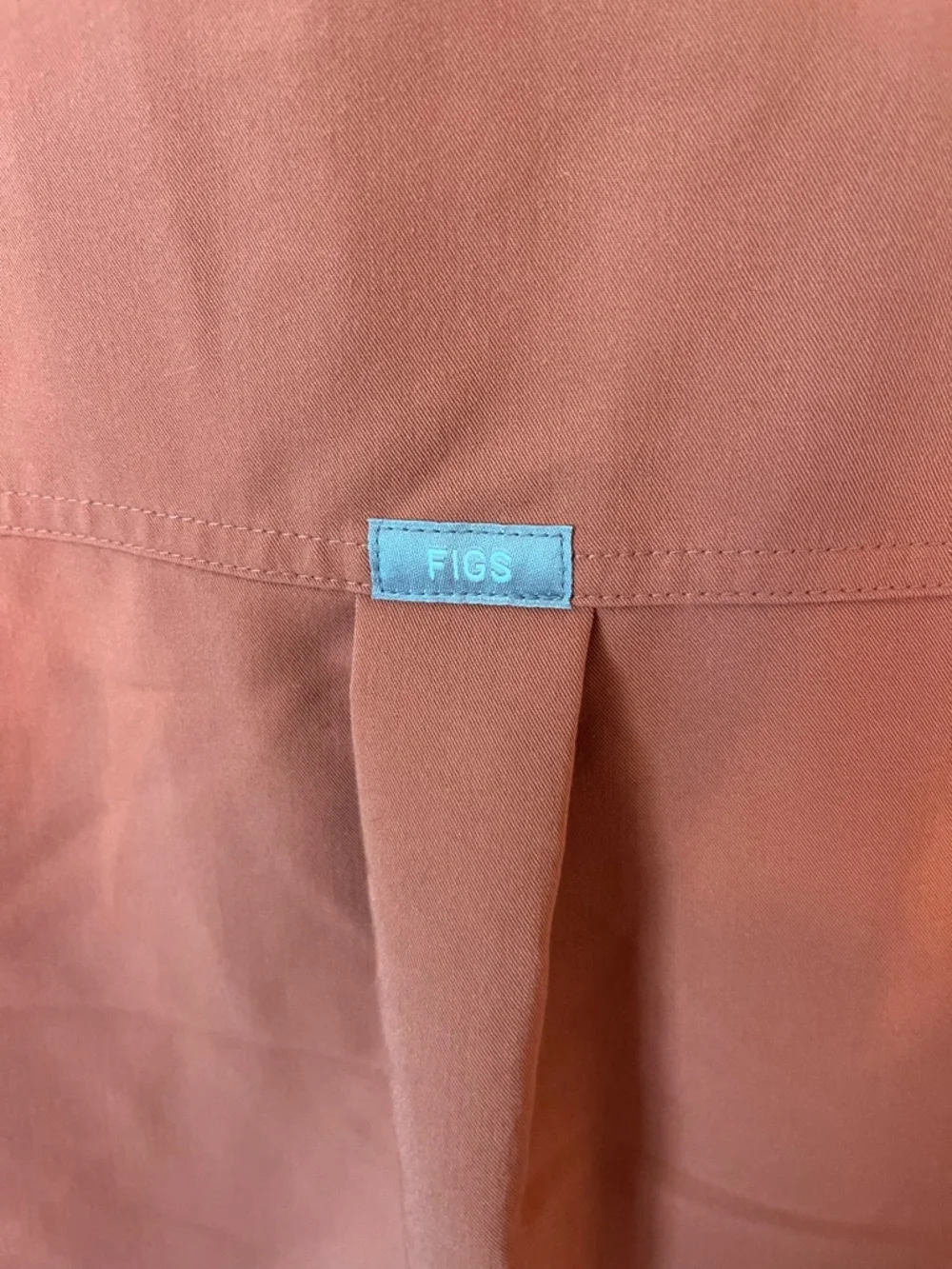 FIGS Women’s Scrub Set Orange Rafaela Top (S) Zamora Bottom (M) Technical Coll. - Picture 5 of 15